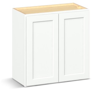 Reliabilt Parkstone II Reliabilt Parkstone II Brilliant White Wall Cabinet, 24-in x 24-in - 641275 | Lowe's Pro Supply